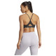 Adidas Γυναικείο μπουστάκι Aeroreact 3-Stripes Bra